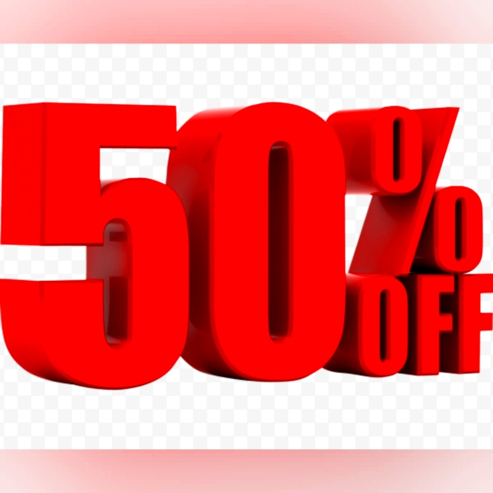 Everything In My Closet Is On Sale 50%off